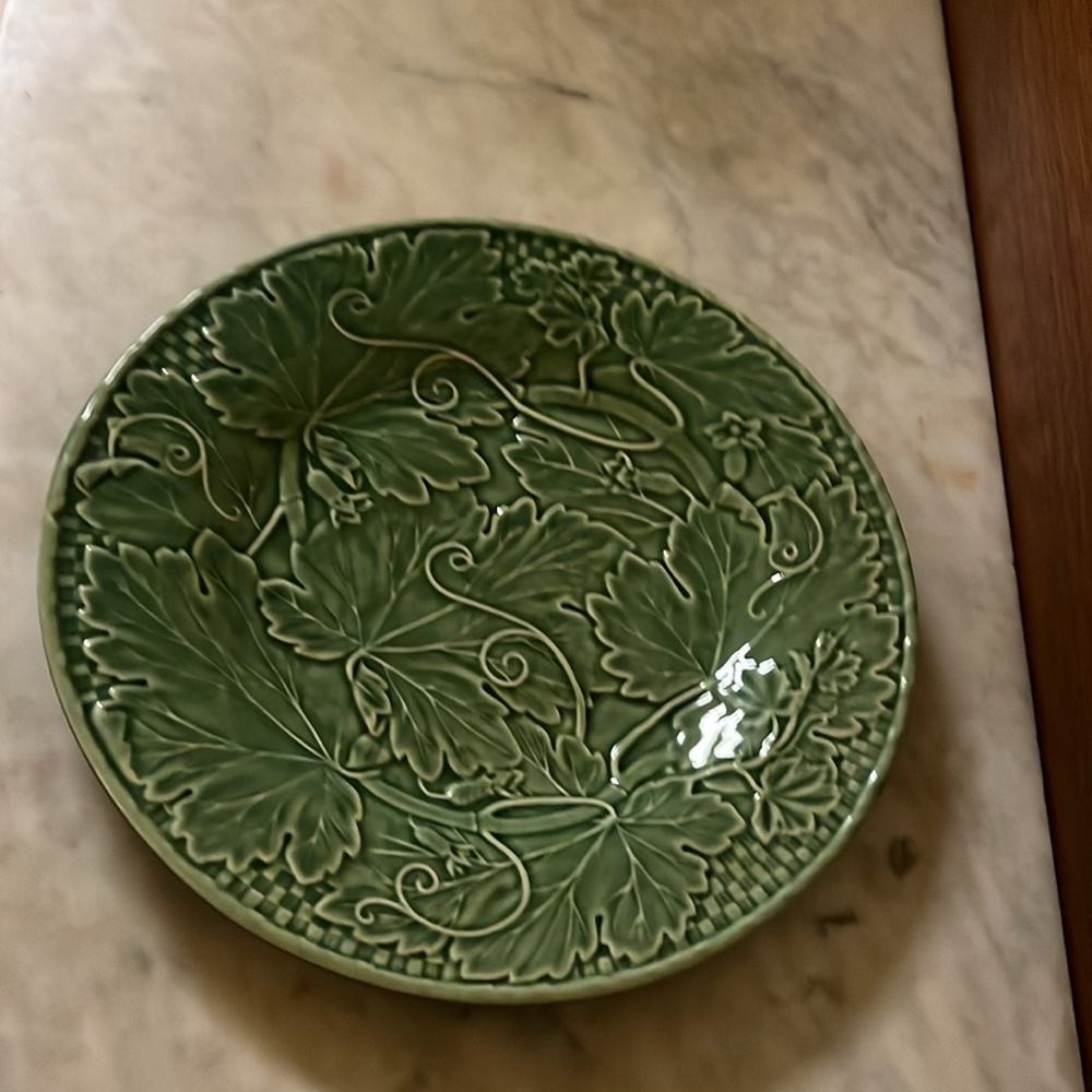 Bordallo Pinheiro-Made In Portugal 🇵🇹-Leaf Plate-10” - Picture 4 of 12